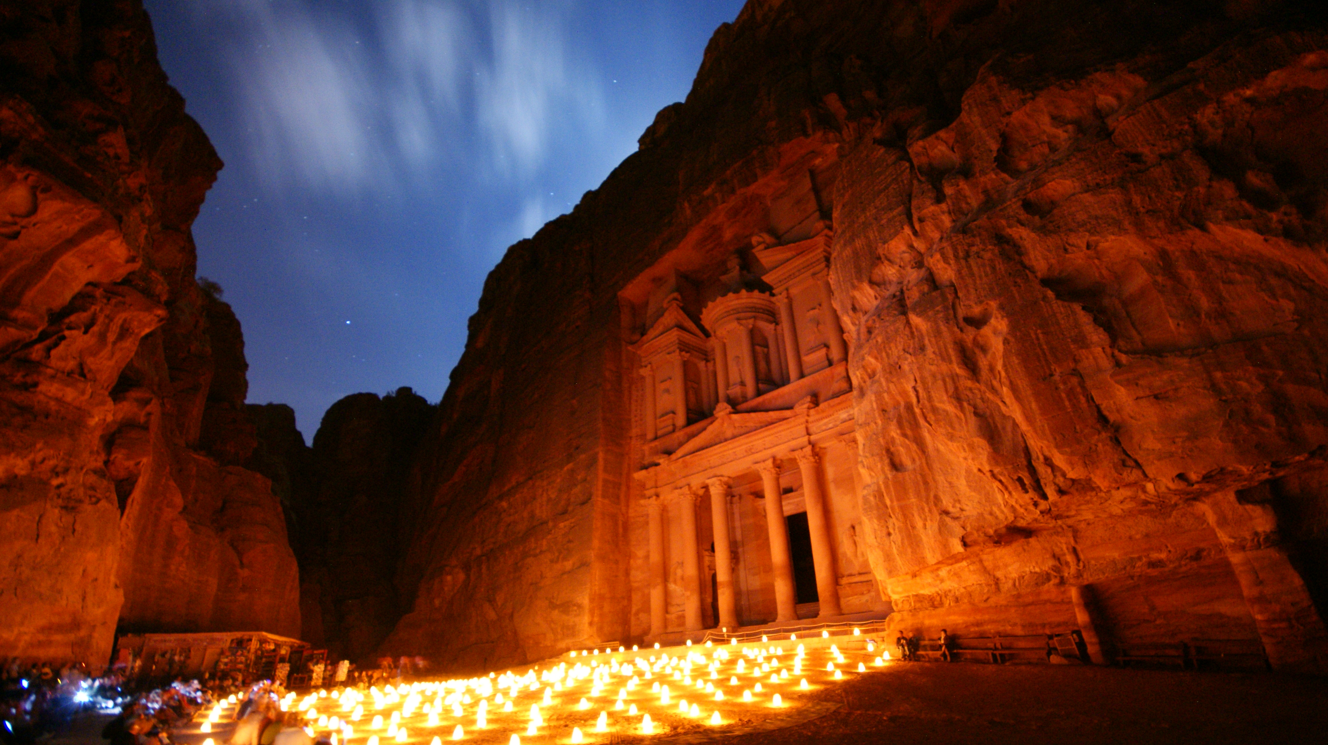 Petra night