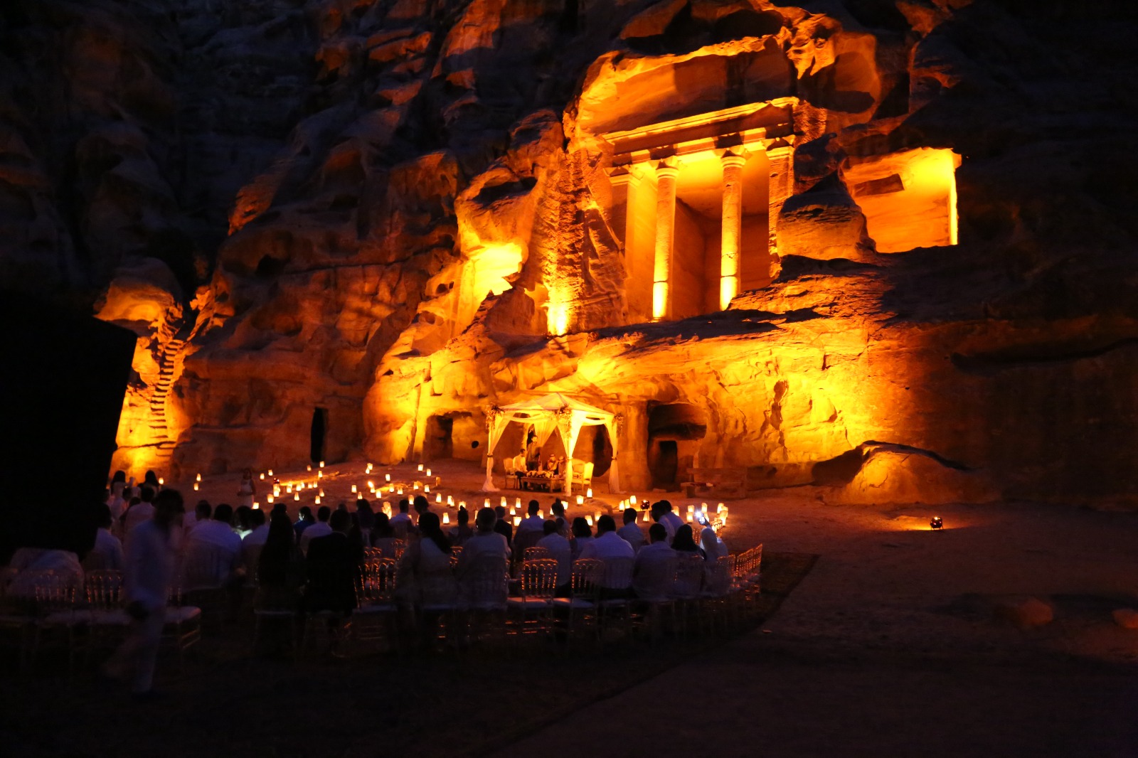 Petra night